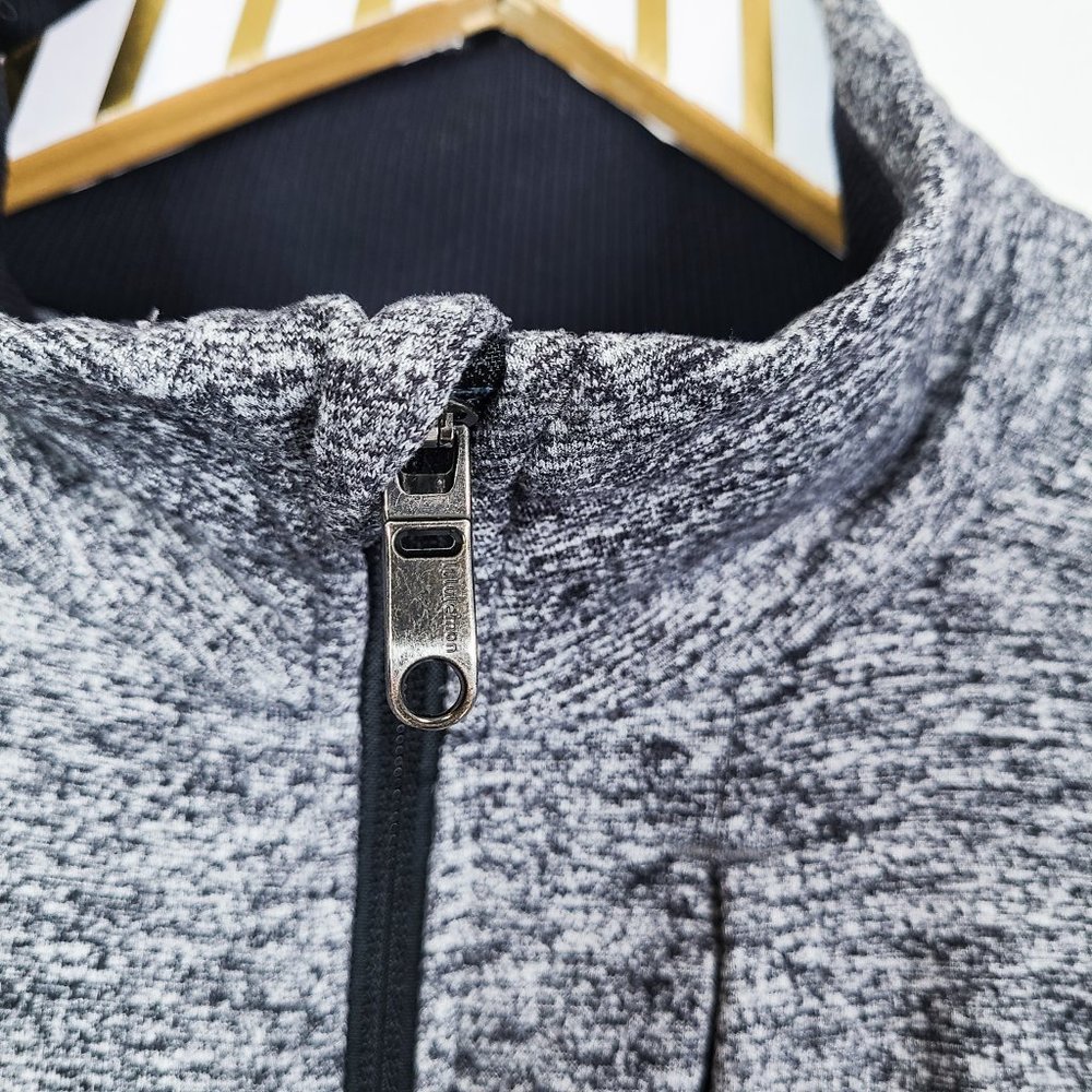 LULULEMON Men's Prepost Jacket Full Zip Athletic Size Small Gray Black - Picture 9 of 11